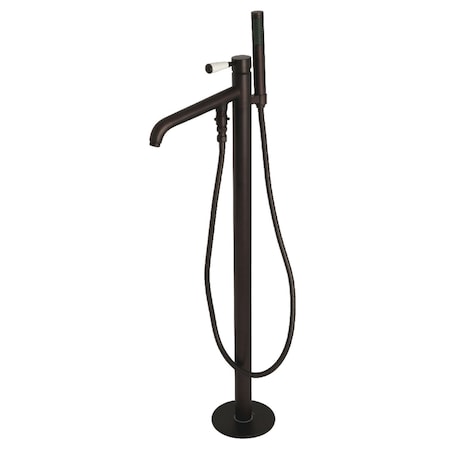 Kingston Brass Freestanding Tub Faucet, Oil Rubbed Bronze, Freestanding KS8135DPL